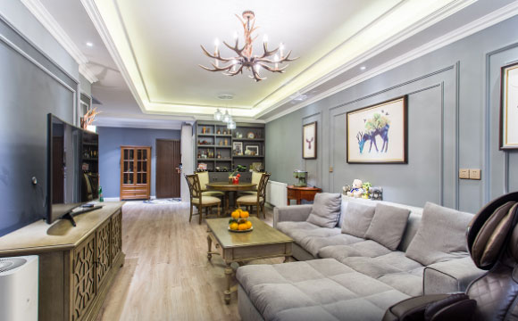 美式风格三房装修