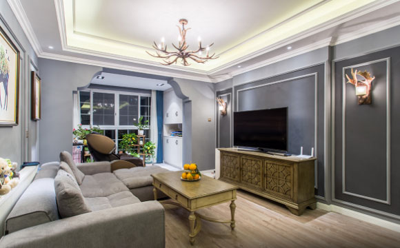 美式风格三房装修