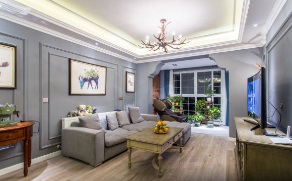 美式风格三房装修