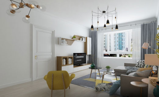 北欧风装修效果图