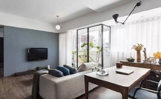 现代简约风格两房装修