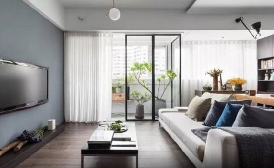 现代简约风格两房装修