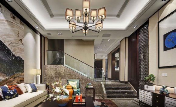 新中式风格别墅装修