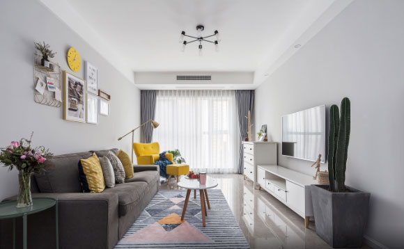 北欧风小两居装修