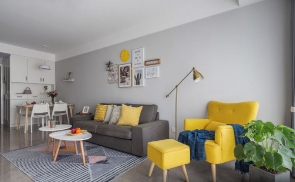 北欧风小两居装修