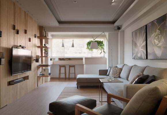 简约风格小两房装修