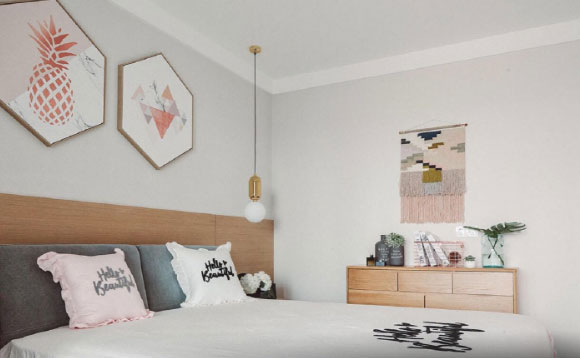 北欧风两房装修真漂亮，餐厅这样装太实用！简洁温馨让人羡慕！