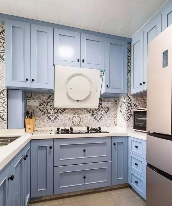 简美风格两房装修