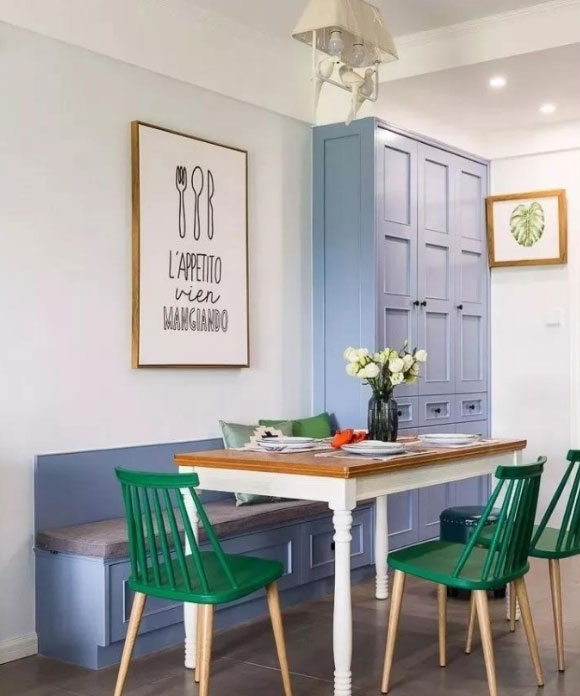 简美风格两房装修