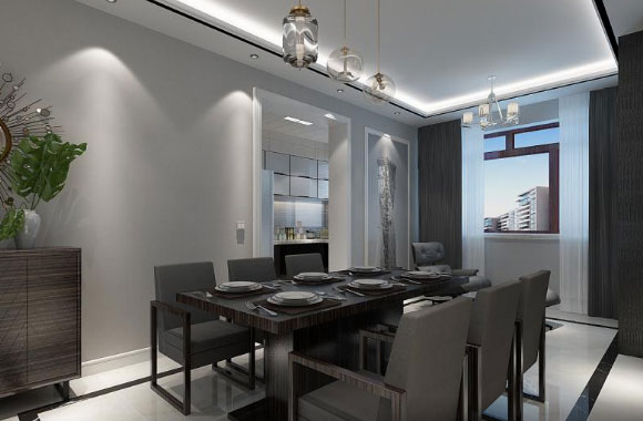 港式风格三房装修设计