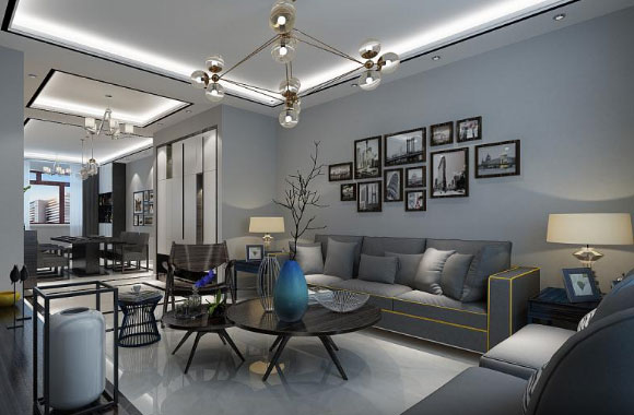 港式风格三房装修设计