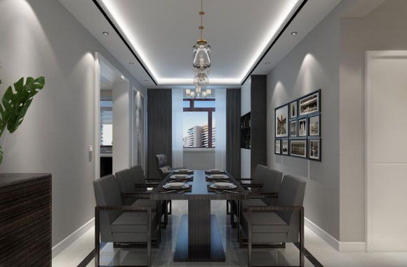 港式风格三房装修设计