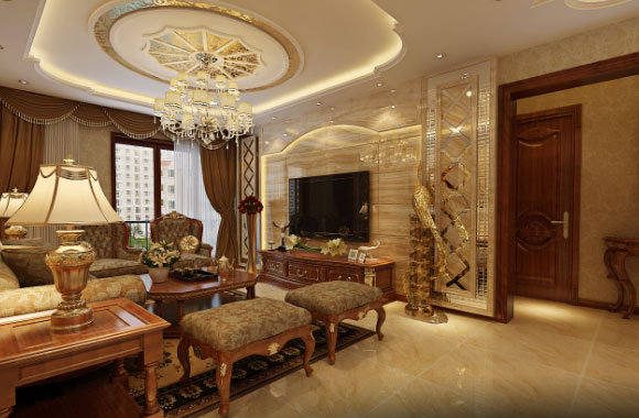 欧式风格三房装修