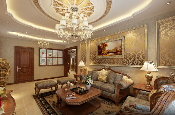 欧式风格三房装修