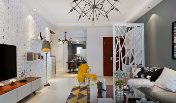 北欧风两房装修