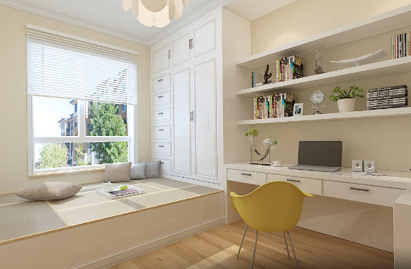 现代风格两房装修效果图