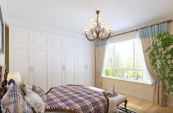 现代风格两房装修效果图