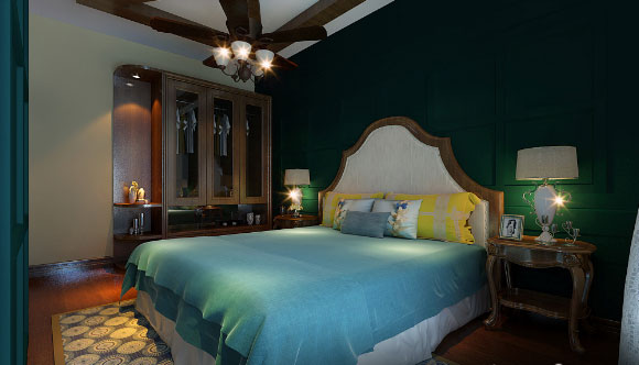 美式风格三房装修