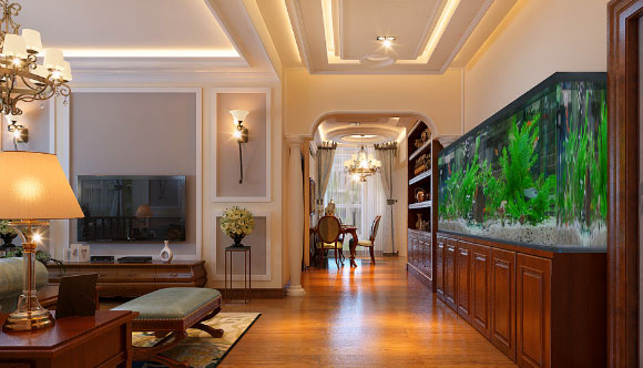 美式风格三房装修