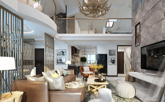 港式风格别墅装修设计