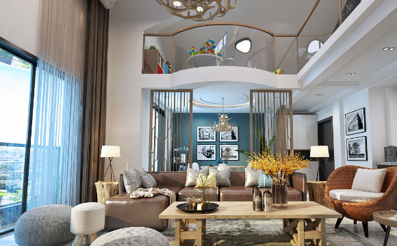 港式风格别墅装修设计