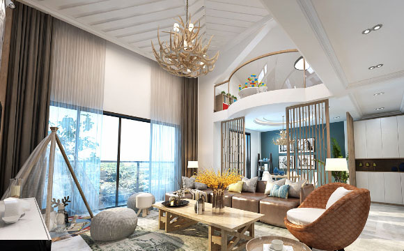 港式风格别墅装修设计