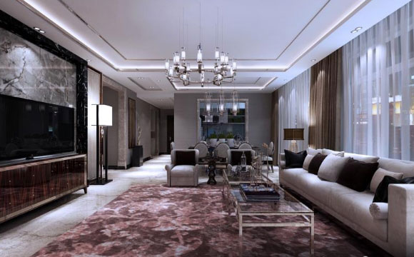 现代风格装修设计效果图