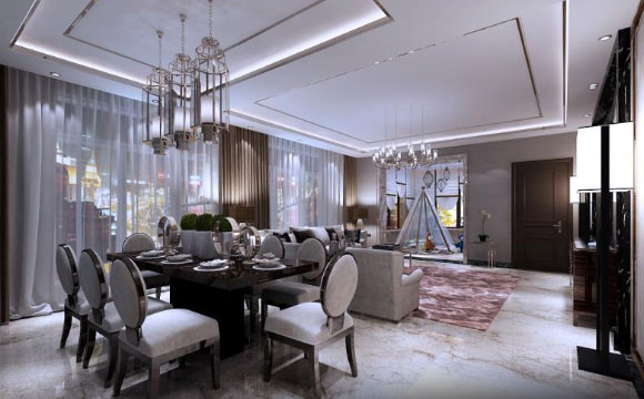 现代风格装修设计效果图