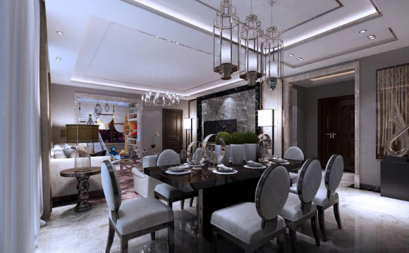 现代风格装修设计效果图