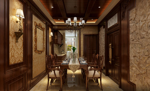 传统美式风格装修