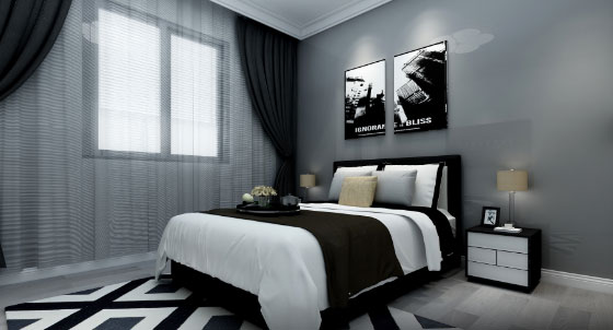 现代风格三房装修