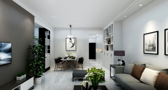 现代风格三房装修