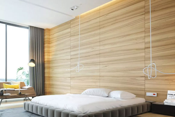 卧室床头背景墙装修