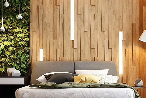 卧室床头背景墙装修