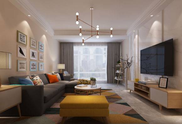 现代风格装修效果图