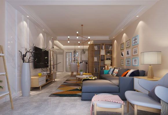 现代风格装修效果图