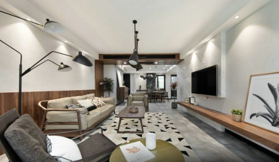 现代简约风格大户型装修