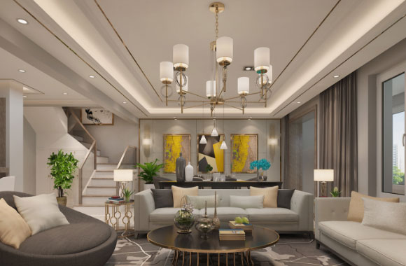 现代风格叠墅装修