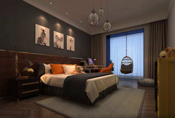 现代风格三房装修