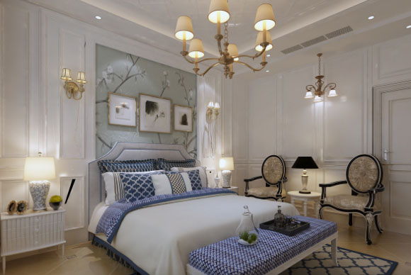 美式风格三房装修