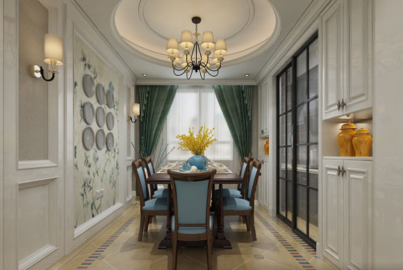 美式风格三房装修