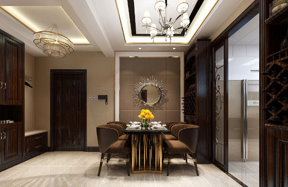 现代风格三房装修效果图