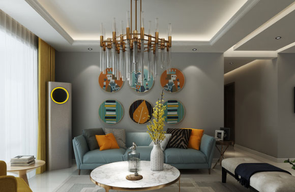 轻奢风格装修设计效果图