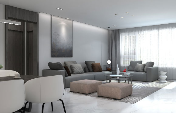 高级灰轻奢风装修案例