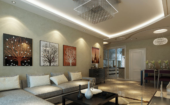 现代风格三房装修