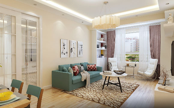 简约风格两房装修