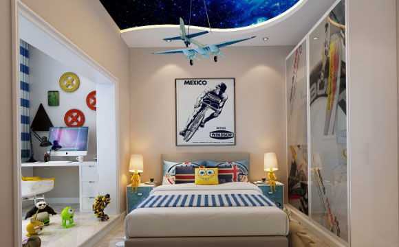 新中式风格三房装修