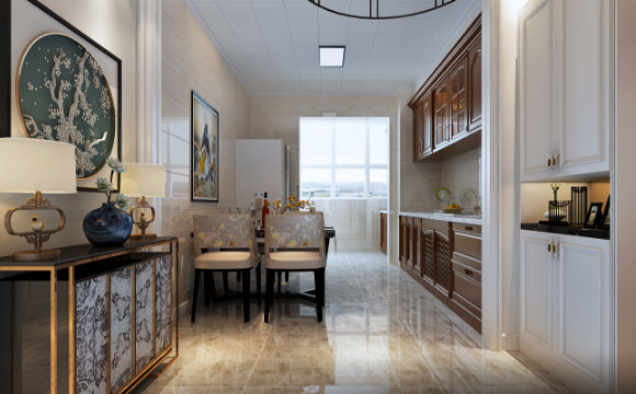 新中式风格三房装修