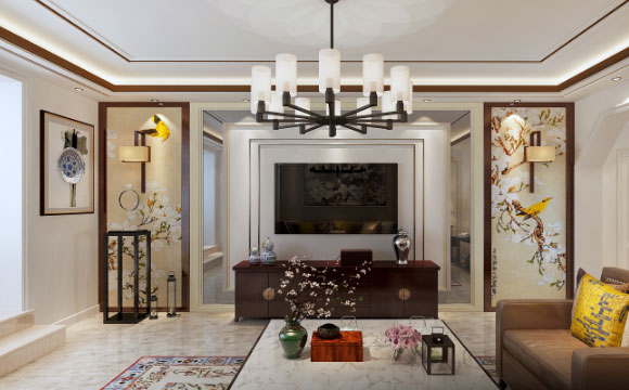 新中式风格三房装修
