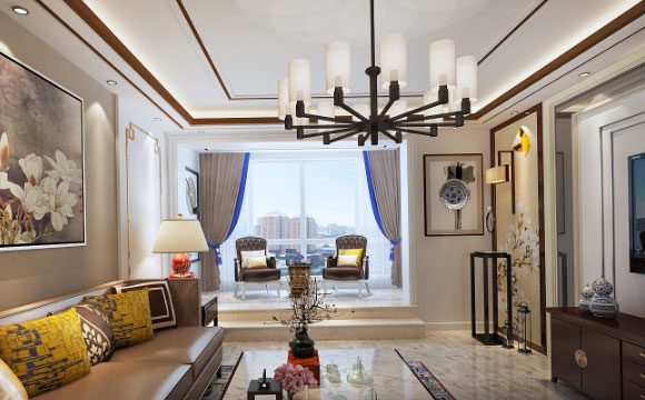 新中式风格三房装修